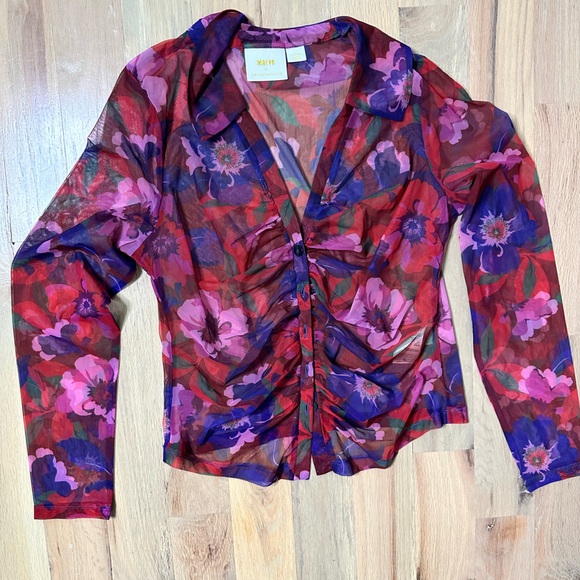 Tops - Mauve Anthropologie Top